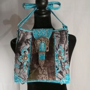 Conceal carry bling shoulderbag NWOT